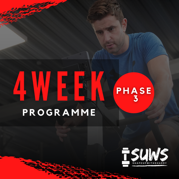 PHASE THREE TAILORED TRAINING AND NUTRITION PROGRAM